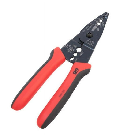 1 Pc, Gardner Bender 1-1/4 In. L Black/Red Coaxial Cable Stripper