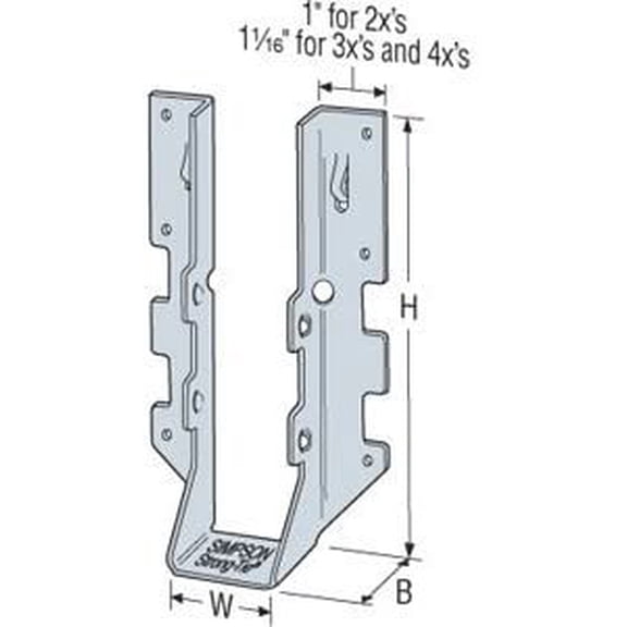 LUS28-2 Double Shear Joist Hanger