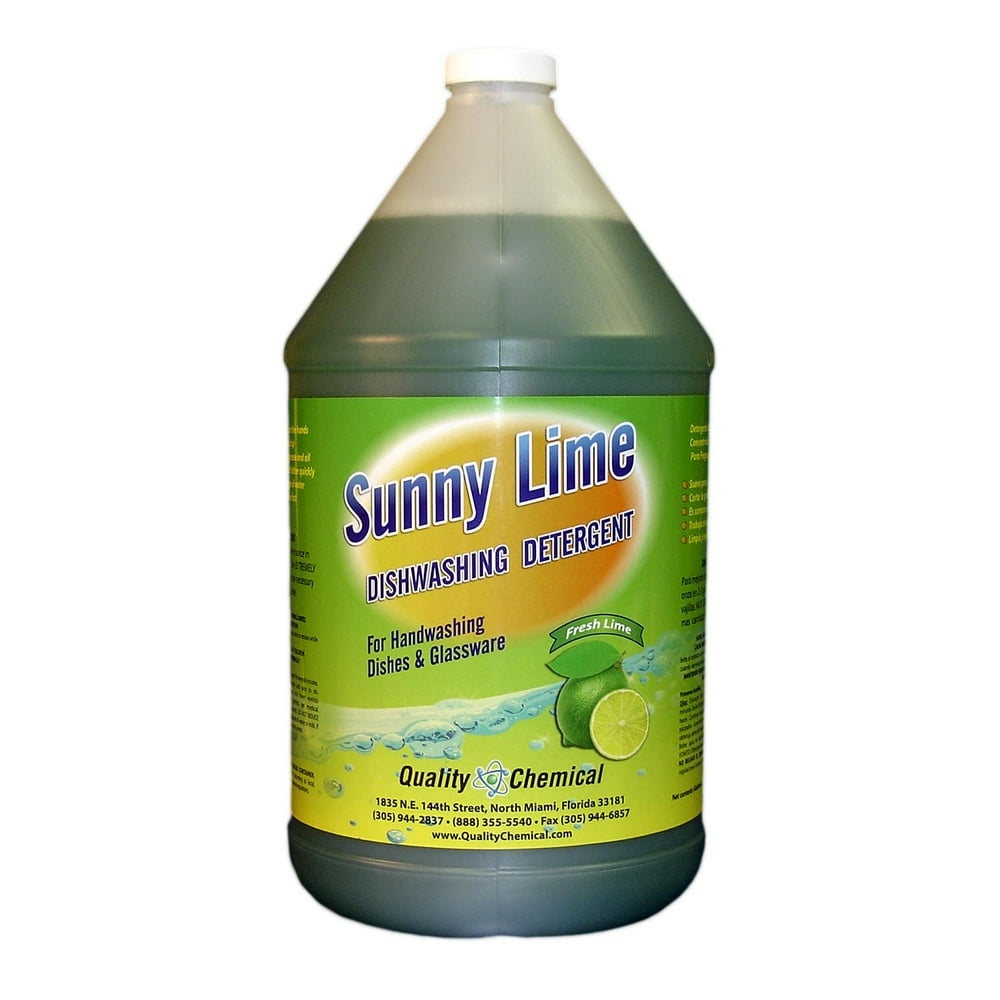 Sunny Lime Dishwash 1 gallon (128 oz.)