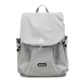 thumbnail image 3 of Mochila de viaje de gran capacidad para la universidad, ideal para adolescentes, mujeres, hombres y negocios. Gris, 3 of 8