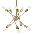 thumbnail image 1 of Golden Lighting 1945-10 OG Axel 10 Light Chandelier, Olympic Gold, 1 of 1