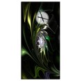 thumbnail image 1 of DesignArt Grande Horloge Murale en Verre Teinté Vert Multicolore, 1 of 2
