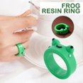 thumbnail image 5 of For Frog Ring Lightweight Resin Size 7 Comfort Fit Jewelry Gift For Women, 5 of 5