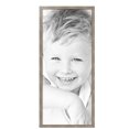 thumbnail image 2 of ArtToFrames 20" x 46" Champagne Pebble Metallic Picture Frame, 20x46 inch Silver Wood Poster Frame (WOM-5258),  Pack, 2 of 7