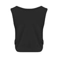 thumbnail image 4 of Built in Bra Tank Tops for Women BWASD Adjustabl Double Lined Casual Sleeveless Top Padded Shelf Bra Camisole Workout Outdoor Sport Tops Summer S-XXL Black, 4 of 6