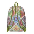 thumbnail image 3 of Women's Bohemian Print Rucksack, Stylish Vintage Backpack with Front Pocket, Lightweight Durable Bag for School, University, Work, Travel, Wonderful Gift Idea, 3 of 5