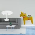 thumbnail image 2 of Mesa Redonda En Miniatura Para Casa De Muñecas Y Adorno De Caballo Dala Sueco, Figura Coleccionable De Caballo Dalecarlian Para Decoración De Casa De Juegos De Jardín., 2 of 7