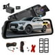 thumbnail image 1 of PHILIPS Retrovisor con Camara, Dash CAM para Auto Frontal y Trasera con WiFi 4K+2K, 9.66" DashCam Espejo Pantalla Táctil con Función Visión Nocturna HD,Imagen Reversa, 32GB Card, 1 of 5