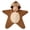 Brown, variant on Baby Halloween Zipper Hooded Star Suit Newborn Romper Jumpsuit One‑Piece Playwear Cute Soft Fall Winter Outfit Halloween Gifts,Yellow(0-3 Months)