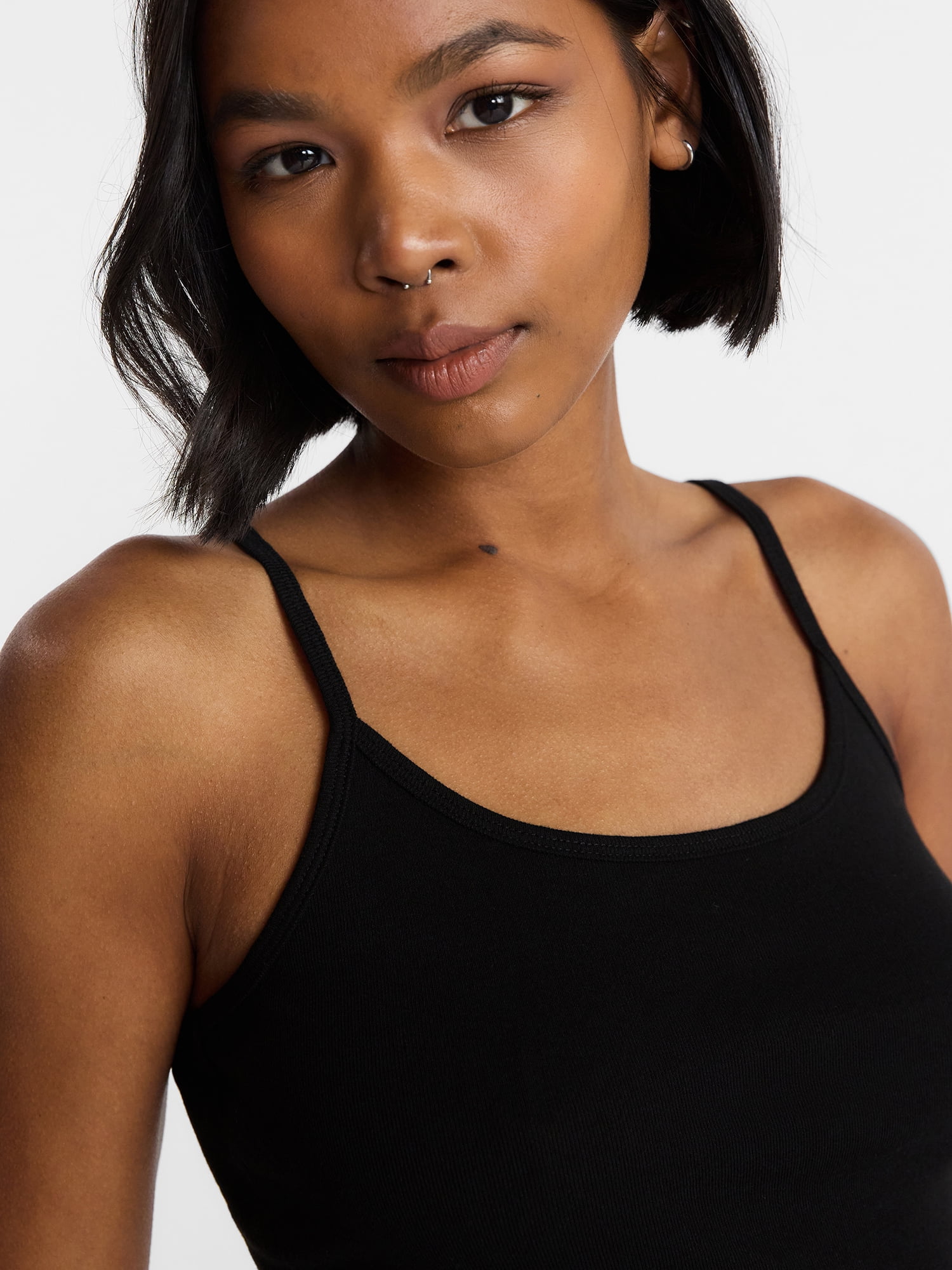 No Boundaries Scoop Neck Cami Top, Women's XXS-XXL