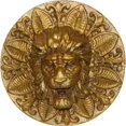 thumbnail image 1 of Hickory Manor Home HM81209BAR Round Lion Plaque, Baroque, 1 of 1