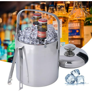 12 Pack Champagne Buckets 3.3 Quart/3.1 Liter Stainless Steel Ice