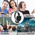 thumbnail image 4 of Black Cat Cartoon Headphone Wireles Fm Headset Music Stereo Headphones Kid's Headphone Over Ear For, 4 of 4