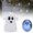 1 Pack White Ghost, variant on Vivcore Halloween Decorations Indoor White Ghost LED Night Light Floating Glowing Ornament Table Decor