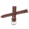 thumbnail image 2 of Pin Buckle Watch Band PU Leather Universal Replacement Watch Strap Watch Replacement PartsBrown, 2 of 14