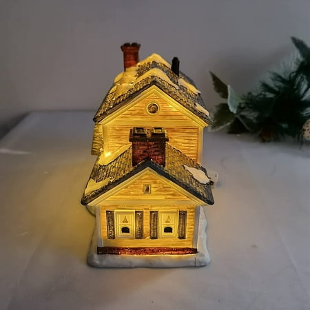 National Lampoon Vacation Griswold Holiday House Snow Village Lighted Building Decoration Garage Xmas Houses Gifts Decorations Color A Canada National Lampoon Vacation, Griswold Advent House Plans 2021