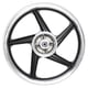 thumbnail image 1 of Rin trasero FT150 negro aspas SPD plateado, 1 of 3