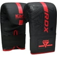 thumbnail image 2 of RDX Boxing Gloves for Men Women – Heavy Bag Training Gloves for MMA, Kickboxing, Muay Thai – Kara Leather Punch Mitts, Focus Pads, Sparring Gloves, Mens Boxing Gloves, Adult Sports Boxing Gloves, 2 of 5
