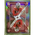 thumbnail image 3 of Jaxon Smith Njigba SILVER PRIZM ROOKIE CARD 2023 Elite Rookie on Deck RC OSU, 3 of 16