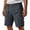 Gray, variant on Mens Water Resistant Ripstop Cargo Shorts 2026 Breathable Solid Color Short Pant Camping Multi Pockets Outdoor Work Shorts Trendy Clothing Khaki L