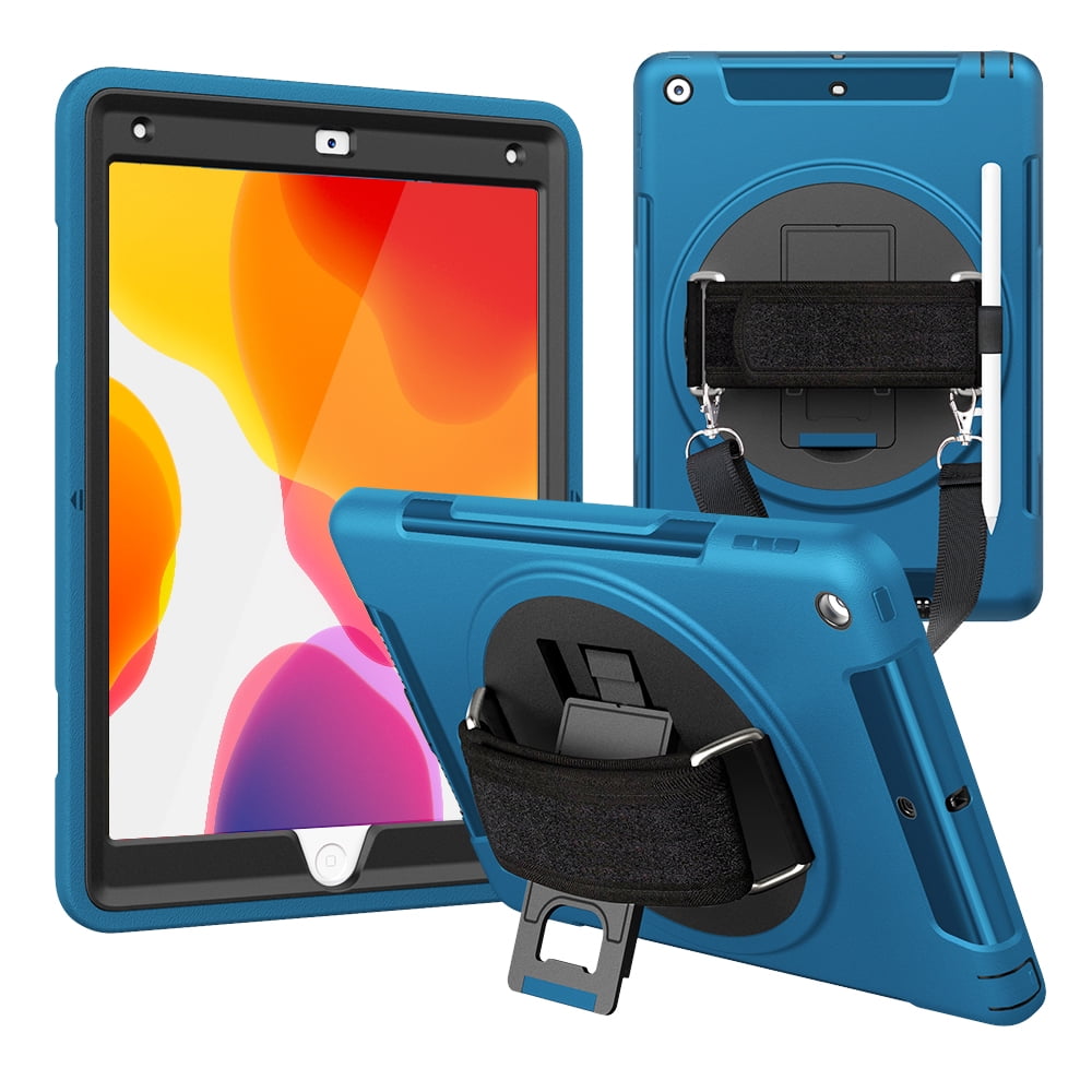 iPad 7th Generation Case, iPad 10.2 Case 2019 with Bulitin Screen