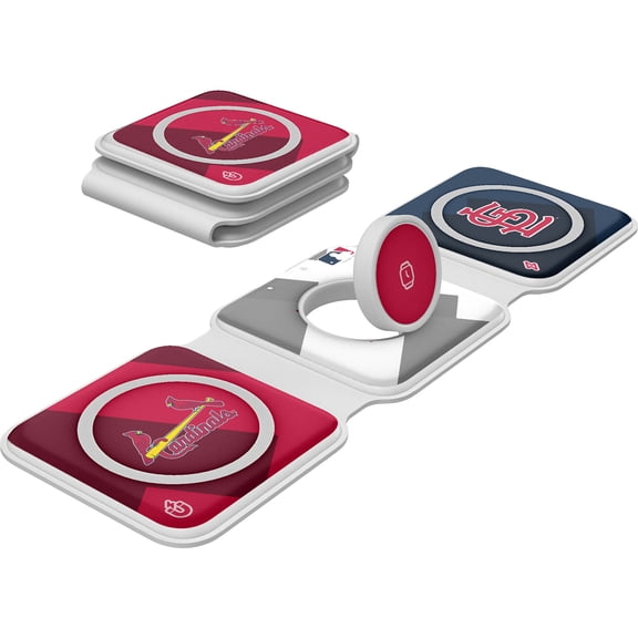 Keyscaper St. Louis Cardinals 3-in-1 Foldable Charger