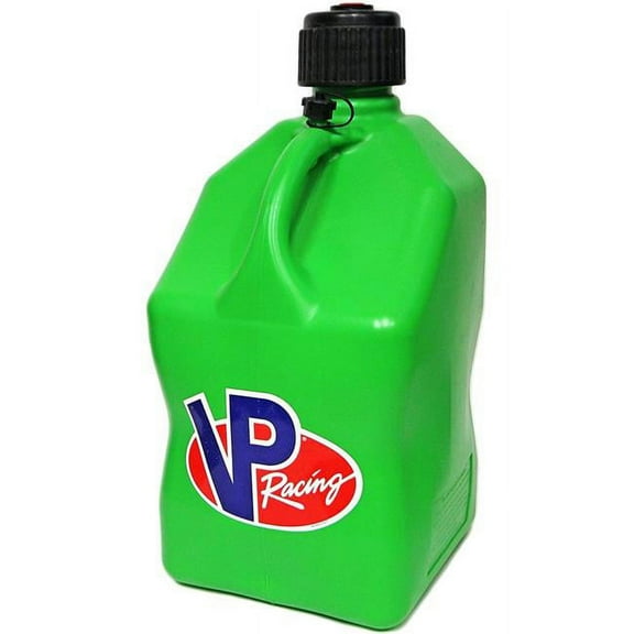 VP Fuel Containers  5.5 gal Square Motorsports Jug, Green- Case of 4