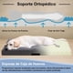 thumbnail image 3 of Cama Ortopedica para Perros, Cama para Mascotas Grande, Funda de Piel de Conejo Extraíble y Esponja Ondulada de Alta Elasticidad, Prueba de Humedad y Antideslizante (Medium), 3 of 7