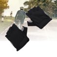 thumbnail image 1 of SHOCK ABSORBING BREATHABLE HALF FINGER CYCLING GLOVES FOR MOUNTAIN ROAD BIKING BLACK, 1 of 7