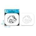 thumbnail image 2 of Boise State Broncos Curbee Stencil, 2 of 2