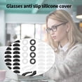 thumbnail image 5 of Secure Hold Silicone Glasses Retainers with Ear Grip Nose Pad Glasses AntiSlip For Stability of Working, 5 of 8