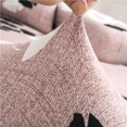 thumbnail image 3 of Housse de Canapé 2 Places Extensible Protection de Meubles en Cuir Rose/blanc Fleur (Taie d'Oreiller Non Incluse), 3 of 4