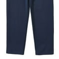 thumbnail image 5 of CPNG Teenagers Boys Baggy Sweatpants Straight Wide Leg High Waist Elastic Waist School Uniforms Pants Joggers Sweat Pants(Navy,15-16 Years), 5 of 6