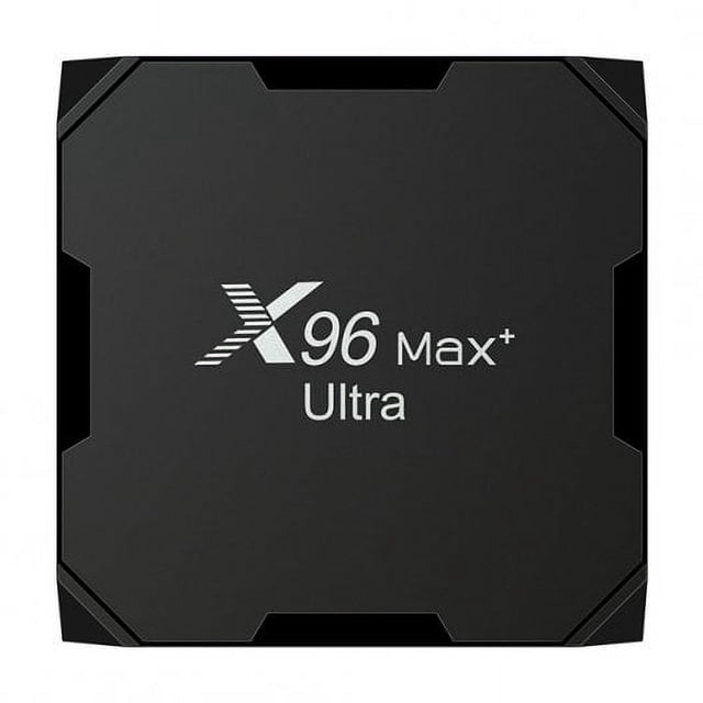 X96 Max+ Ultra Set Top Box S905x4 Compatible For Android 11 4g/64g 8k Dual Band Hd Media Player 4GB+32GB(US Plug)