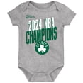 thumbnail image 2 of Infant Heather Gray Boston Celtics 2024 NBA Finals Champions Bodysuit, 2 of 3