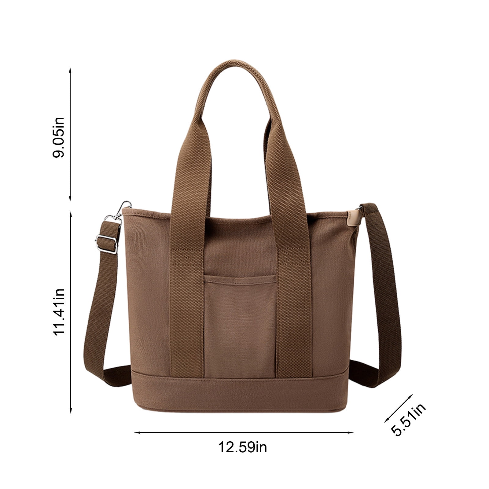 EGNMCR Classic Bag Cotton Canvas Shoulder Bag With Upgraded Features Vintage Canvas Satchel Bag For Men Women messenger packet Walmart