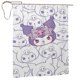 thumbnail image 2 of Cortina de ducha Kuromi con diseño de dibujos animados, cortinas de ducha para baño con 12 ganchos, impermeable, lavable, poliéster, juego de decoración para el baño, 60 x 72 pulgadas, hierro, 2 of 8
