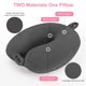 thumbnail image 5 of Almohada de viaje Almohada cervical de espuma viscoelástica para avión Almohada cómoda para dormir y descansar en tren o coche, 5 of 7
