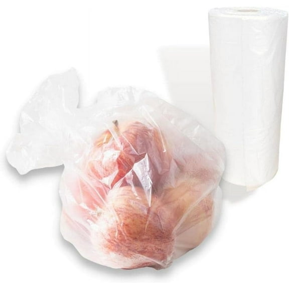 PSBM Plastic Produce Bags 11" x 17" High Quality Reusable for Food Service and Storage Purpose 3000 Pcs