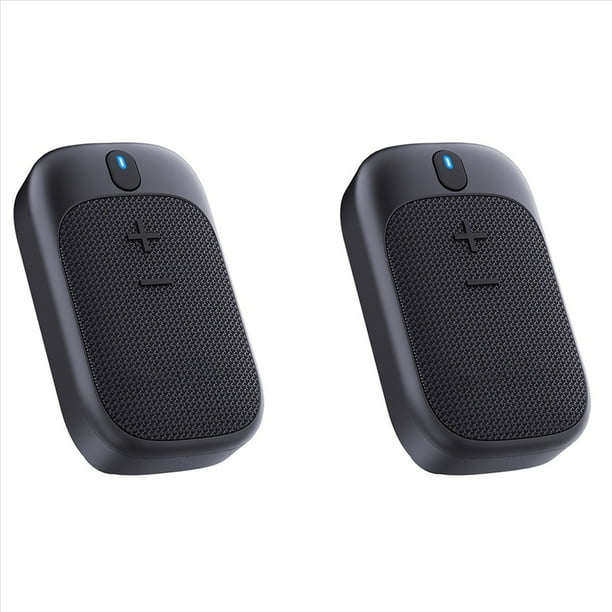 2X Altavoz Bluetooth Inalámbrico, Mini Subwoofer Portátil, Graves Mejorados, Diseño Compacto para Acampar y Correr Al Aire Libre