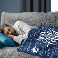 thumbnail image 4 of Yibo Gifts for Women Blanket Flannel Soft and Comfortable Anti-static Bed Sofa Blanket, 4 of 8