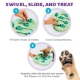 thumbnail image 3 of Outward Hound by Nina Ottosson Puppy Hide N' Slide Treat Puzzle Enrichment Dog Toy, Green, 3 of 4