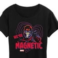 thumbnail image 3 of Marvel X-Men - Valentine Were Magnetic - Women's Short Sleeve Graphic T-Shirt, 3 of 5