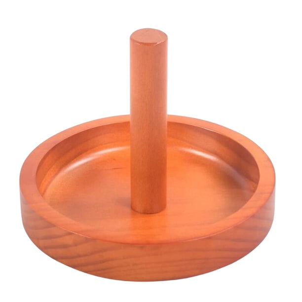 Cono de billar de madera, cuenco de , soporte de tiza de cono, deportes de billar portátiles para piscina Amarillo kusrkot Cuenco de talco de cono de billar