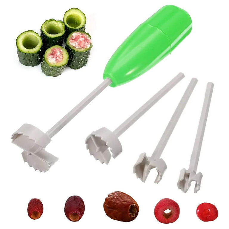 5pcs Set Vegetable Slicer Grater Electric Spiral Blade Fruit