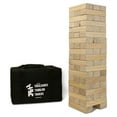thumbnail image 3 of YardGames Giant Tumbling Timbers Natural Pine Wood Stacking Game (2 Pack), 3 of 8