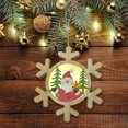 thumbnail image 2 of EUDIDV Xmas Decorative Lights Wish New Christmas Lighted Doorplate Christmas Decoration Doorplate Wooden Welcome Wooden Sign Decoration Home Door Hanging Festive Supplies, 2 of 7