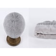 thumbnail image 4 of FYEGRE Children's Winter Hat Scarf Gloves Set Fashionable Outdoor Warm Three Piece Accessory Kit for Cold Weather Grey One Size, 4 of 7