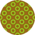 thumbnail image 1 of Ahgly Company Machine Washable Indoor Square Transitional Pistachio Green Area Rugs, 3' Square, 1 of 7