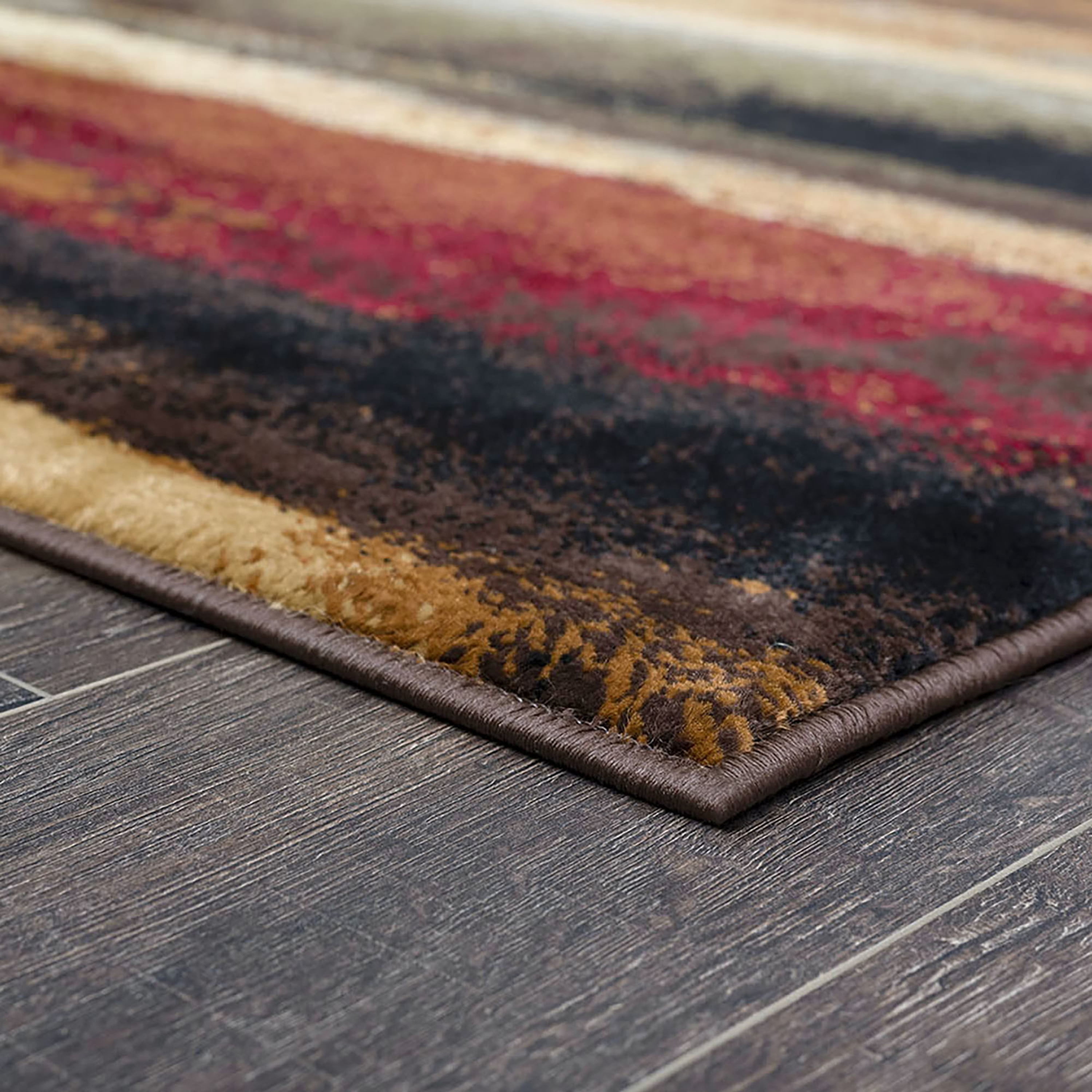 Festival Contemporary 2' x 3' Multi-Color Polypropylene Indoor Area Rug